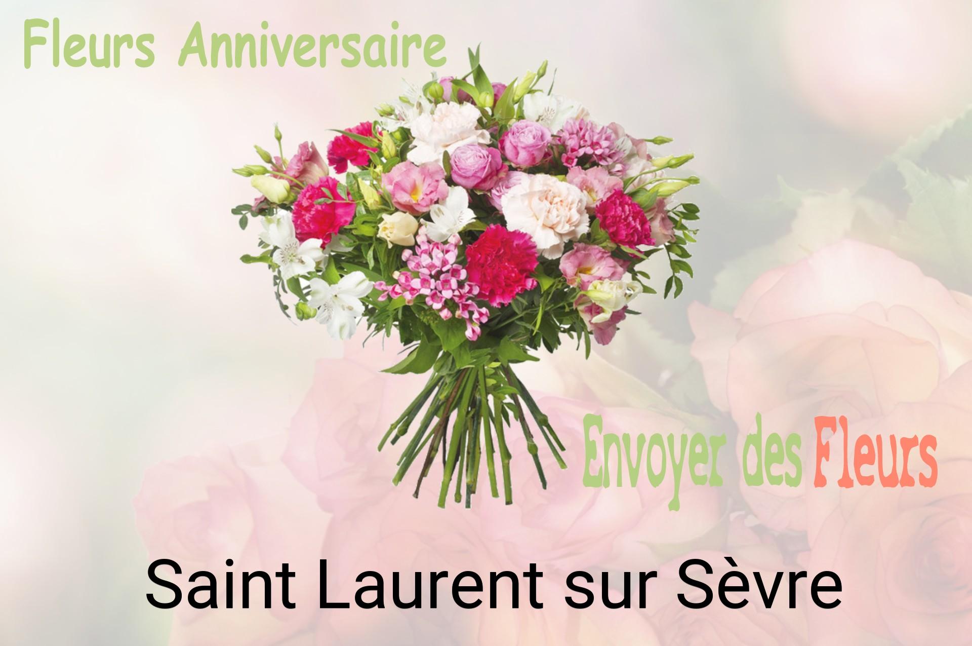Bouquet de fleurs d’anniversaire livré à Saint-Laurent-sur-Sèvre