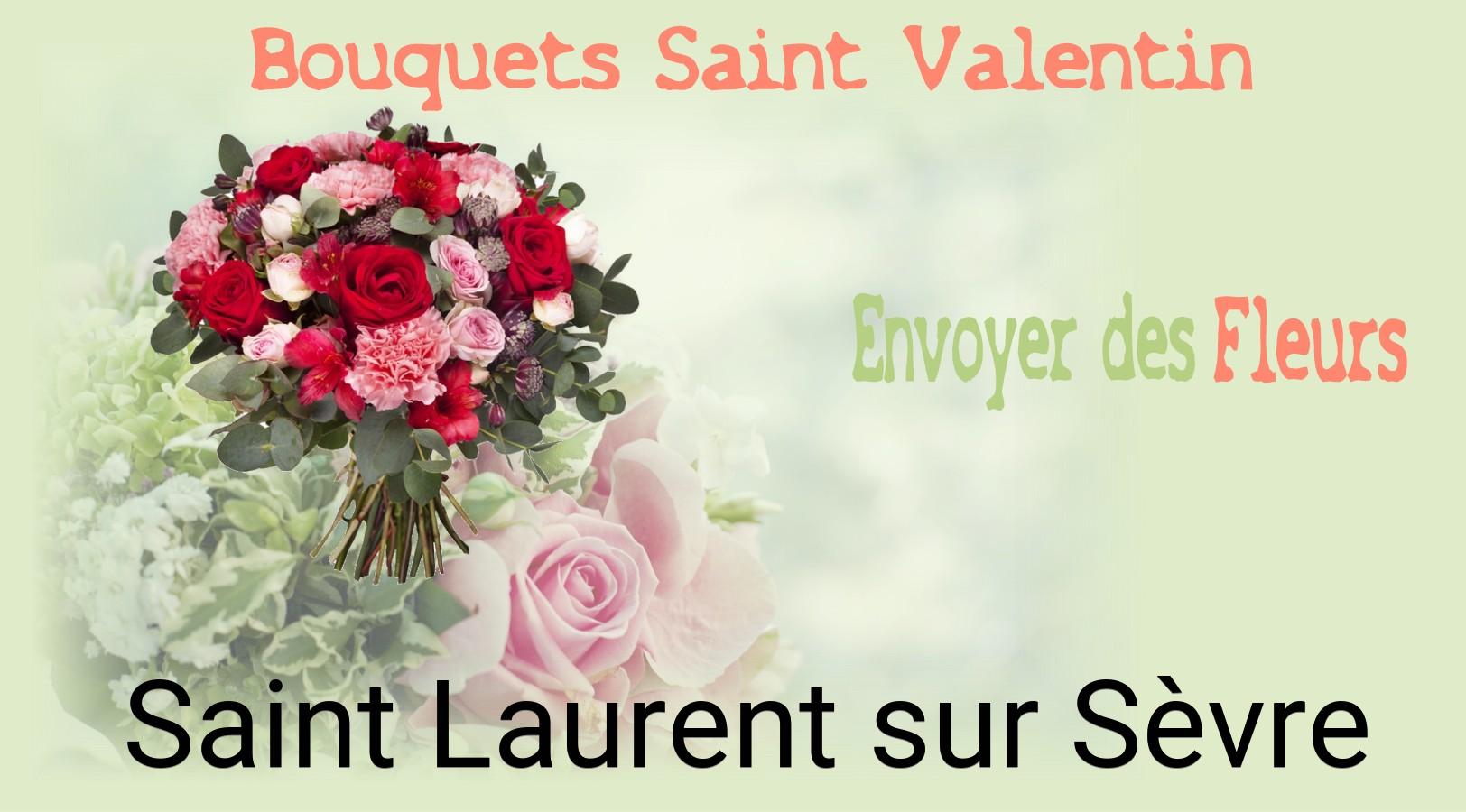 Roses de Saint-Valentin livrées à Saint-Laurent-sur-Sèvre